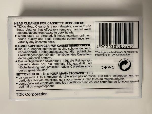 TDK - Head Cleaner HCL-11